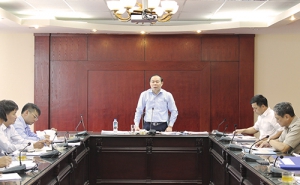 Chủ tịch Nguyễn Ngọc Bảo làm việc với Ban Chính sách & phát triển HTX